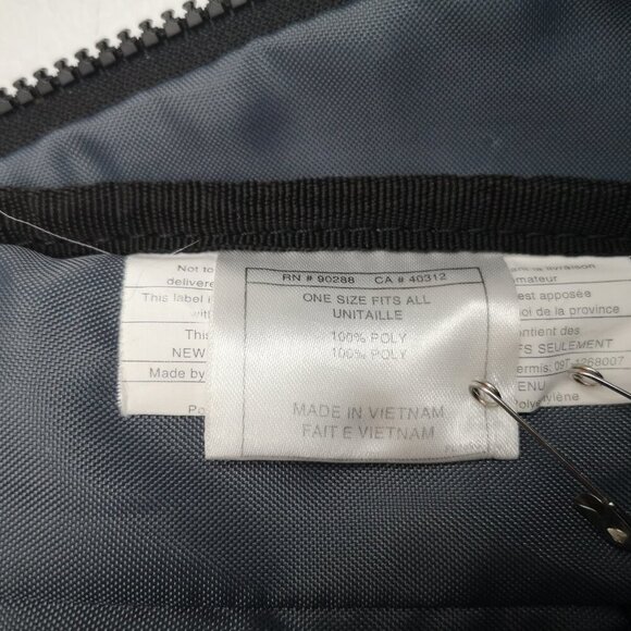 2 / $30.00 - Adidas Unisex Dark Grey Zipper Closure Padded Back Backpack - Picture 8 of 12